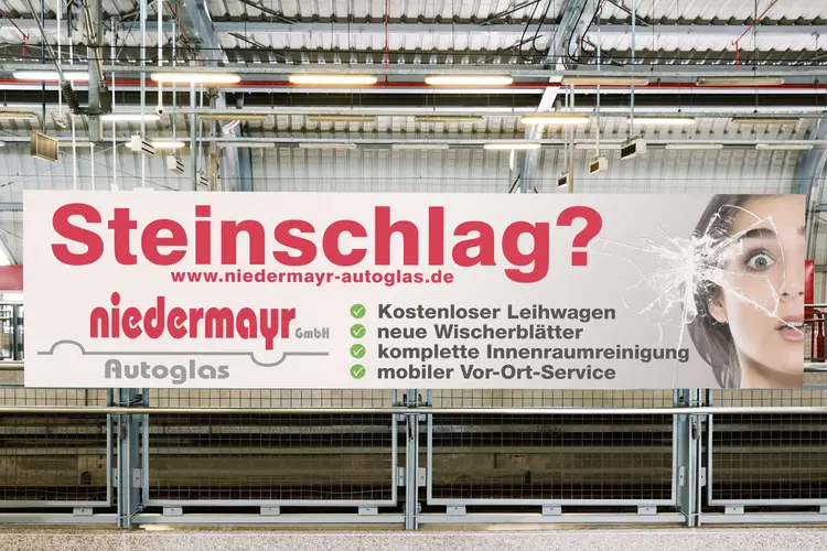 Niedermayr Autoglas Schild